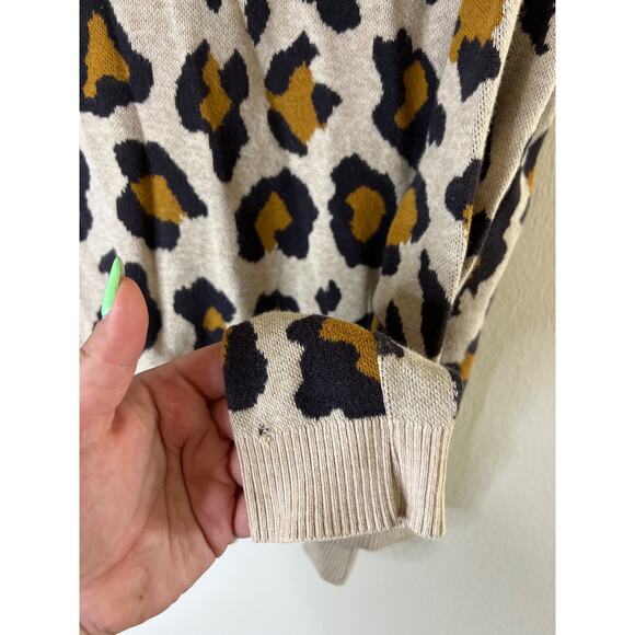 H&M Knit Leopard Print Sweater - Picture 15 of 16